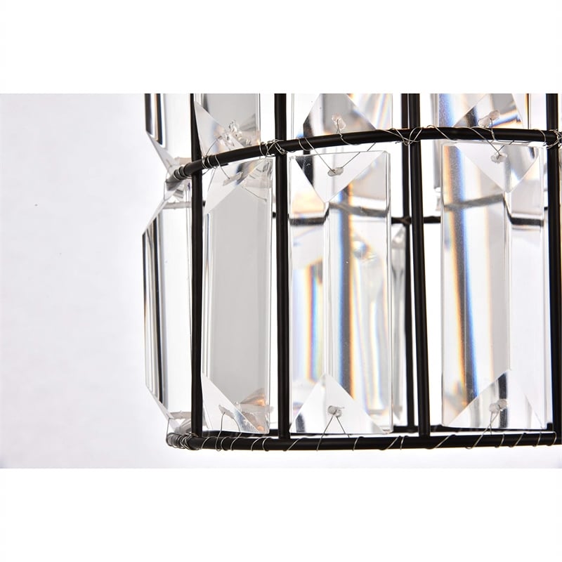 Living District Blair 1-Light Transitional Metal Pendant in Oil Rubbed Bronze