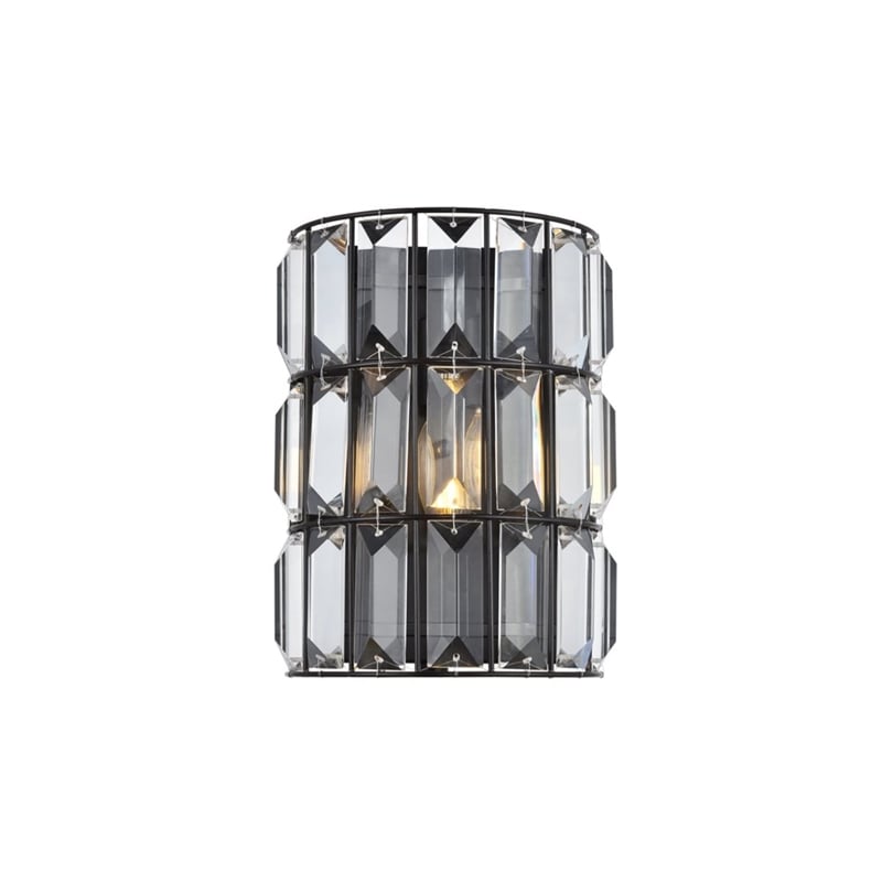 Living District Blair 1-Light Metal Led Wall Sconce in Oil Rubbed Bronze