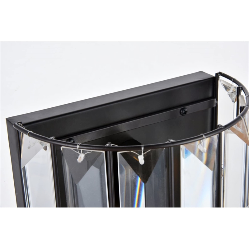 Living District Blair 1-Light Metal Led Wall Sconce in Oil Rubbed Bronze