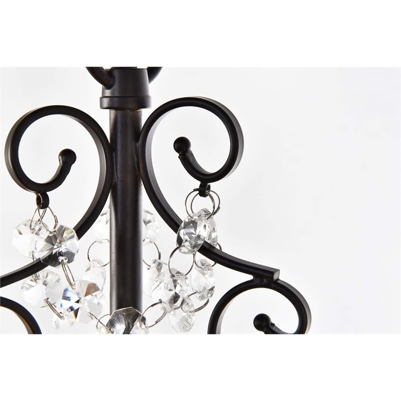Living District Blaise 3-Light Transitional Metal Pendant in Oil Rubbed Bronze