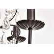 Living District Blaise 5-Light Transitional Metal Pendant in Oil Rubbed Bronze