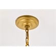 Living District Kirin 1-Light Transitional Metal Pendant in Chrome