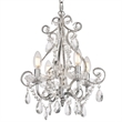 Living District Kato 4-Light Transitional Metal Pendant in Chrome