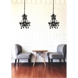 Living District Kato 4-Light Transitional Metal Pendant in Chrome