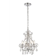 Living District Kato 4-Light Transitional Metal Pendant in Chrome