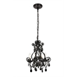 Living District Kato 4-Light Transitional Metal Pendant in Chrome
