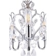 Living District Karter 3-Light Transitional Metal Pendant in Polished Black