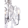 Living District Karter 3-Light Transitional Metal Pendant in Polished Black