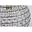 Living District Earlene 1-Light Transitional Metal Pendant in Antique Bronze