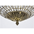 Living District Earlene 3-Light Transitional Metal Pendant in Antique Bronze