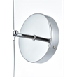 Living District Mel 1-Light Traditional Metal Wall Sconce in Black