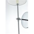 Living District Mel 1-Light Metal Wall Sconce in Burnished Nickel