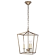 Living District Maddox 3-Light Transitional Metal Pendant in Black