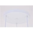 Living District Nora 3 Light Transitional Aluminum Pendant in Black