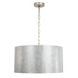 Living District Miro 3-Light Mid-Century Metal Pendant in Vintage Silver