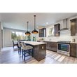 Living District Circa 1-Light Transitional Aluminum Pendant in Black