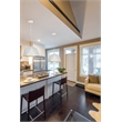 Living District Arden 1-Light Transitional Metal Pendant in White and Gold