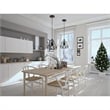 Living District Jago 1-Light Transitional Metal Pendant in Black Finish