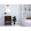 Living District Gene 2-Light Mid-Century Metal Wall Sconce in Chrome and Clear
