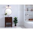 Living District Gene 2-Light Metal Wall Sconce in Chrome and Frosted White Glass