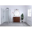 Living District Collier 3-Light Metal Wall Sconce in Black and Frosted White