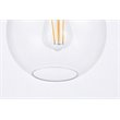 Living District Emett 1-Light Mid-Century Metal Pendant in Black