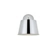Living District Nota 1-Light Mid-Century Metal Wall Sconce in Chrome Finish