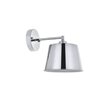 Living District Nota 1-Light Mid-Century Metal Wall Sconce in Chrome Finish