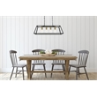 Living District Resolute 4-Light Metal Pendant in Brass/Black