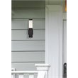 Living District Raine 1-Light Modern Aluminum LED Wall Sconce - Black