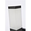 Living District Raine 1-Light Modern Aluminum LED Wall Sconce - Black