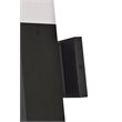 Living District Raine 1-Light Modern Aluminum LED Wall Sconce - Black