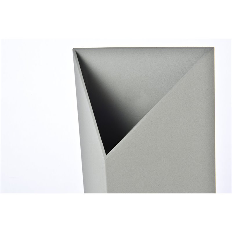 Living District Raine 1-Light Modern Aluminum LED Wall Sconce - Silver