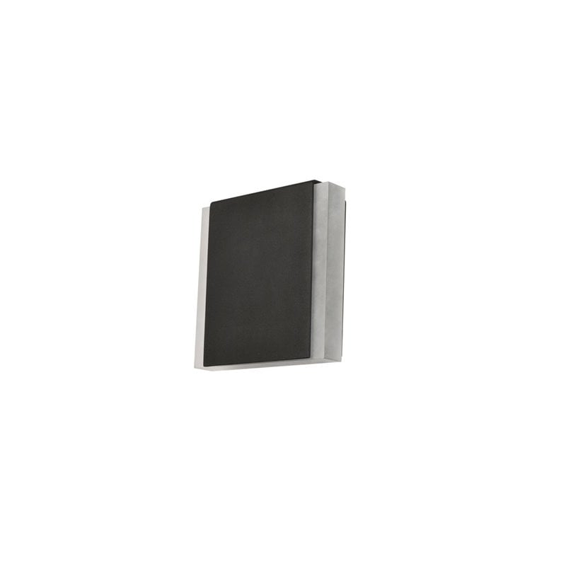 Living District Raine 1-Light Modern Aluminum LED Wall Sconce - Black Finish