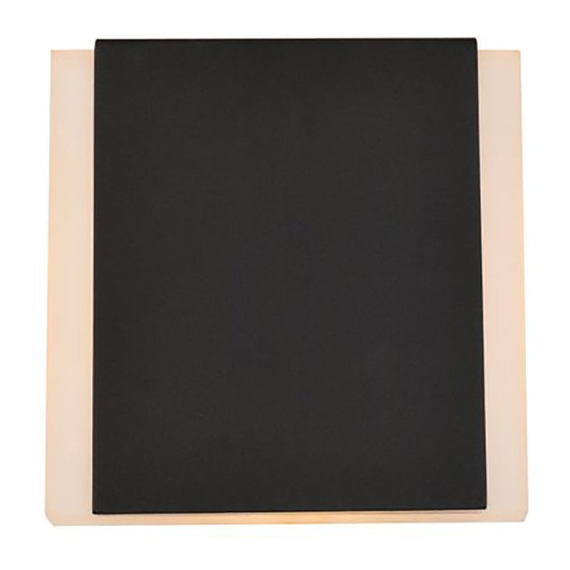 Living District Raine 1-Light Modern Aluminum LED Wall Sconce - Black Finish