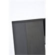 Living District Raine 1-Light Modern Aluminum Outdoor Wall Light in Black