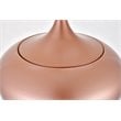 Living District Nora 1-Light Mid-Century Aluminum Pendant - Honey Gold