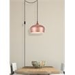 Living District Nora 1-Light Mid-Century Aluminum Pendant - Honey Gold