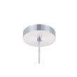 Living District Aiken 1-Light Modern Aluminum Pendant in Burnished Nickel