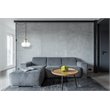 Living District Destry 1-Light Mid-Century Metal Pendant in Brass Finish