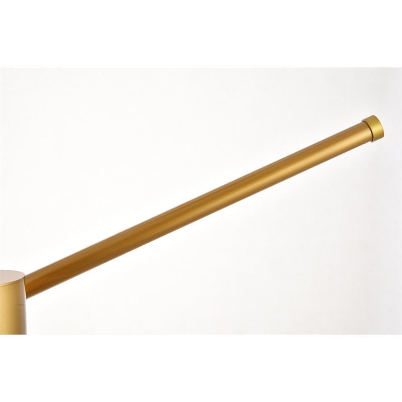Living District Sonya 3-Light Modern Aluminum Pendant in Gold Finish