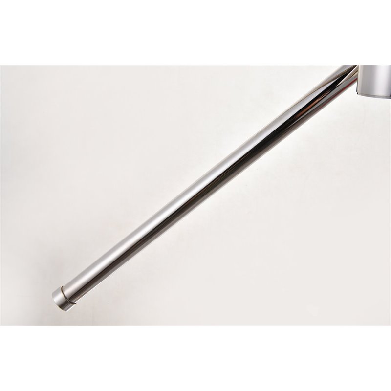 Living District Sonya 3-Light Modern Aluminum Pendant in Polished Nickel