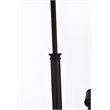 Living District Axel 6-Light Mid-Century Metal Pendant in Black Finish