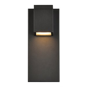 Living District Raine 1-Light 4.75&quot Aluminum LED Wall Sconce in Black