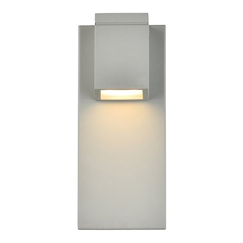 Living District Raine 1-Light Modern Style Aluminum LED Wall Sconce - Silver