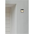 Living District Raine 1-Light Modern Aluminum LED Wall Sconce in Black