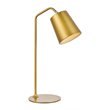 Living District Leroy 1-Light Modern Metal Table Lamp in Brass