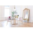Living District Cashel 1-Light Mid-Century Metal Pendant in Brass and Clear