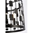 Living District Levante 3-Light Mid-Century Metal Pendant in Black