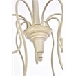 Living District Flynx 9-Light Mid-Century Metal Pendant in Weathered Dove